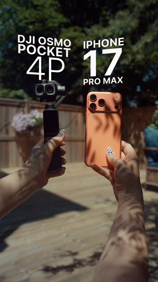 iPhone 17 Pro Max vs DJI Osmo Pocket 4P

Have you tried a new Osmo Pocket? What are your thoughts about it? 

#DJIPocket4P #vlogcamera #digitalcamera #pocketcamera #camerarecommendation