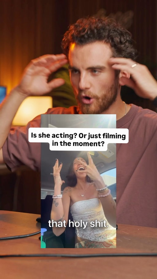 Filming in the moment