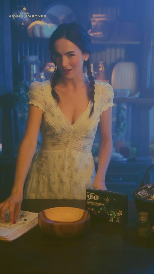 #MMSPartner Some spells are worth repeating. M&M’s Amas Veritas Spell & Snack pack drops at midnight on 9/3 & 9/14. See Practical Magic 2 only in theaters 9/10 💛🧙‍♀️💫🐈‍⬛🌑