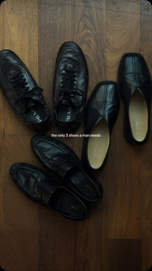 the holy trinity of shoes 🙏🏻 #shoerotation #mensshoes #loafers
