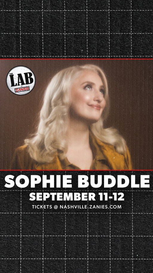 Don't miss Sophie Buddle (@SophBuds) at The Lab at Zanies on September 11-12! Grab your tickets now.
