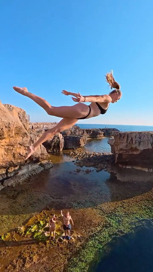 In honor of the døds championships last week here’s an angle I owed @julesnwild - the @osmo_global shot actually came out pretty cool. Got a lot of heat for doing døds while I should be taking cliff diving more seriously but honestly døds helps me have less fear in cliff diving