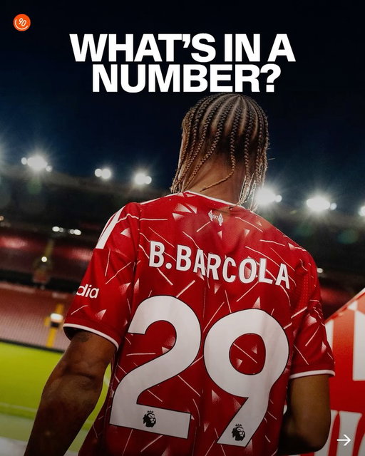 Bradley Barcola’s Alex Hunter-inspired number choice got us reflecting on some of the game’s most unusual shirt numbers. And the reasons why players chose them. 

Any other players spring to mind? Tell us who we missed 👇