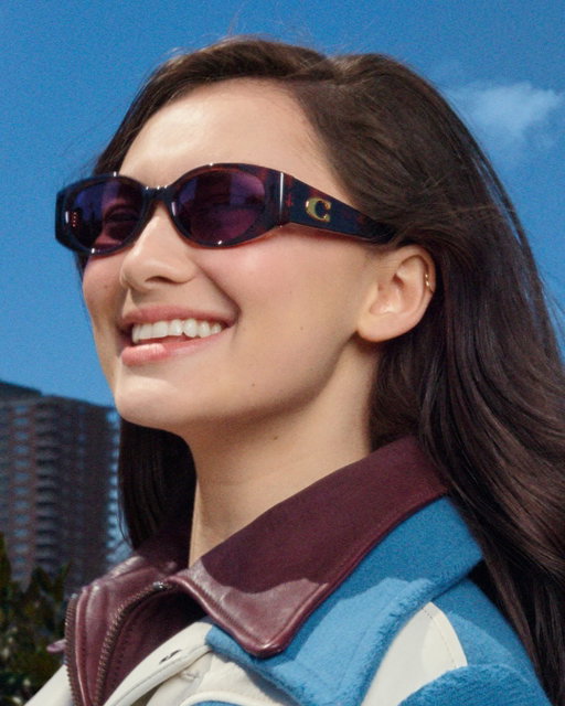 Bright skies ahead ☀️ Global Ambassador #LolaTung wears our Maxi Sculpted C Narrow Round Sunglasses and C Cateye Optical 🕶️​
​
#CoachNY #CourageToBeReal 

Image and Video Credit: Elaine Constantine