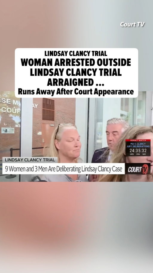 😲🏃 Dawn Light, the woman who was arrested outside Lindsay Clancy's trial on Tuesday, has been arraigned ... and she didn't want to stick around after the proceedings, instead she decided to physically run to her car outside the courthouse.

🎥: Court TV