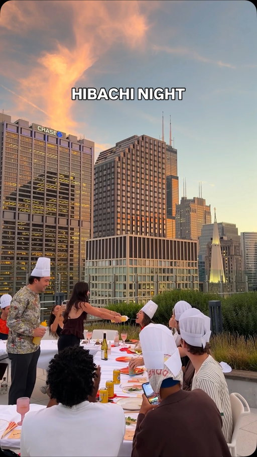 @letshibachi is back at it again making a special occasion or a random weeknight even better!! Use my code “jennnnajones” for $$ off #athomehibachi #letshibachi #chicagocreator