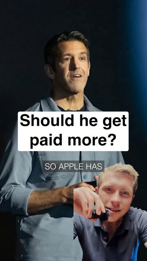 Am I alone in thinking that a multi-trillion $$$ company CEO would be expected to be on more? 👇

John Ternus just became @apple CEO, let’s talk about it…