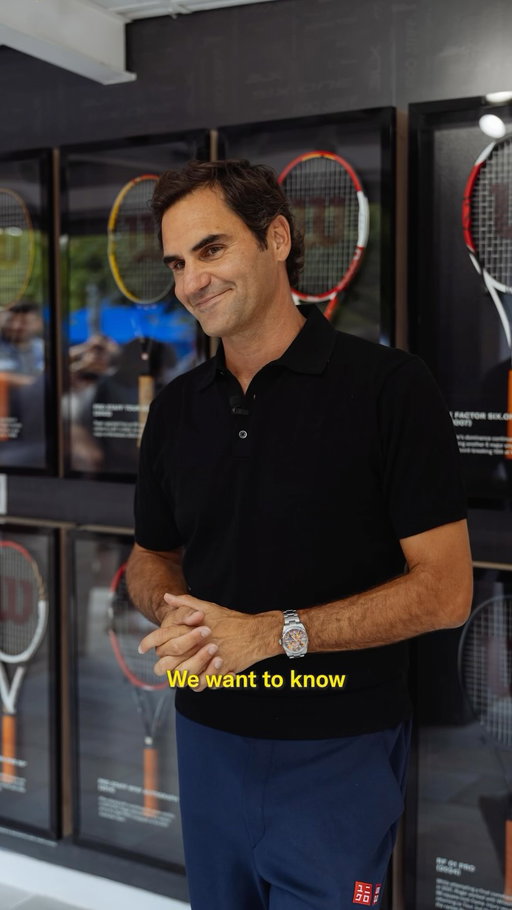 Roger has played with a few rackets over the years… but which one makes the top of his list? 👀