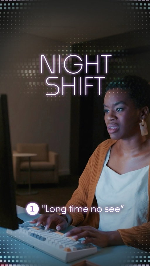Episode 1 | Theresa comes face to face with an old companion during the Night Shift. 

An unassuming young Black woman, Theresa, eagerly looking to be rescued from her boredom and getting her wish. Theresa rolls her eyes and lets out an almost inhuman, strained exclamation as she clicks the title away. She grits her teeth. Some form of internal debate. We see that Theresa sits alone in an office space, illuminated by a single lamp and the screen of her work laptop. Too often does she find herself here.

What does your AI know about you?

Made by @enjoymentendeavor and @portal_a
Starring - @joyofodu @lonnieiiv
Writers - @francisnissancoppola @criticalgracetheory @joyofodu
Director - Joy Ofodu
EP - @jacobmotz
Producer - @tinkbabyyy
DP - @lacapturevisuals
Editor - @ryan_hovland_ @kylecarvelle , Andrew Patterson
1st AC - @savshoots_cine
Gaffer - @bryce.myrah
Key Grip - @kshwn.mc
Stills Photographer - Jeremy Parker
Sound Mixer - @townfuturist
Camera PA - @thefilmbaddie
Set/Art PA - @senait_mengstab
Location - @roundhouse_sr

#NightShiftMicrodrama #MicroDrama #ComedySeries #VerticalSeries #MadeByHumans