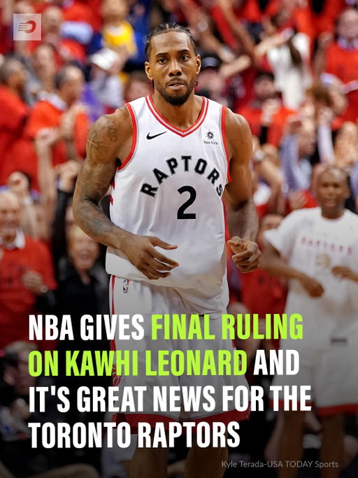 THE VERDICT IS IN 🤯🚨 AND IT’S GREAT NEWS FOR THE RAPTORS‼️

Shams reported that Kawhi will not receive a suspension or contract void for the salary cap circumvention. However he did not get off without any punishment as he will still have to pay $700,000 in restitution 💰

Since there will be no contract void or suspension for Kawhi, the trade with Toronto will likely go through 🙏

#nba #raptors #toronto