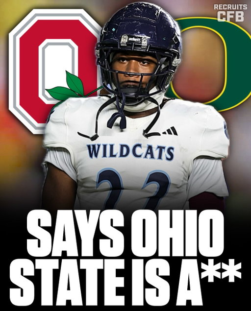 Oregon 5 star EDGE commit Rashad Streets had a message for Ohio State 5-star EDGE commit DJ Jacobs during his June official visit to the Ducks: 

“Come to the O bro, don’t stay at Ohio State, that shi a** I ain’t gonna lie.”

Sounds like Streets certainly doesn’t love the Buckeyes. Maybe they gave him a lower NIL deal or something. 

Thoughts?
