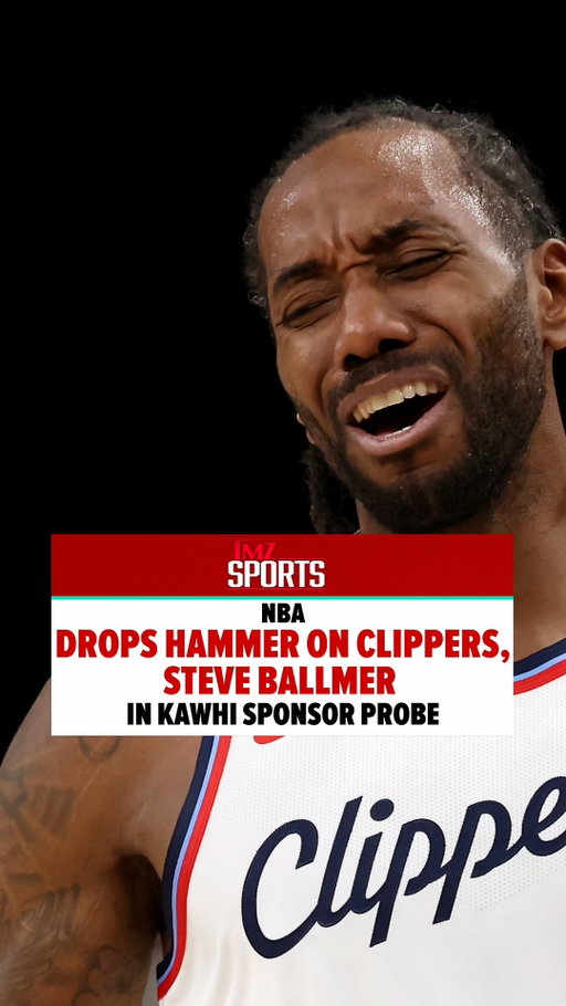 The NBA just unloaded on the Los Angeles Clippers, snatching five first-round draft picks, fining them $30 million, and suspending owner Steve Ballmer, for an entire season!

The stiff punishment was all part of the league's investigation into whether superstar Kawhi Leonard circumvented the NBA's salary cap rules ... as a way to get compensation that wasn't on the books.