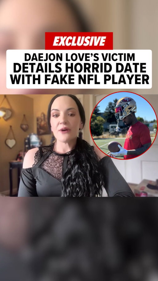 😳 One of Daejon Love’s victims share details with @charlieneff from a date with the fake NFL player, saying he was a big yapper who name-dropped connections to Antonio Brown, Tom Hanks and more. 

Full interview at the 🔗 in bio.