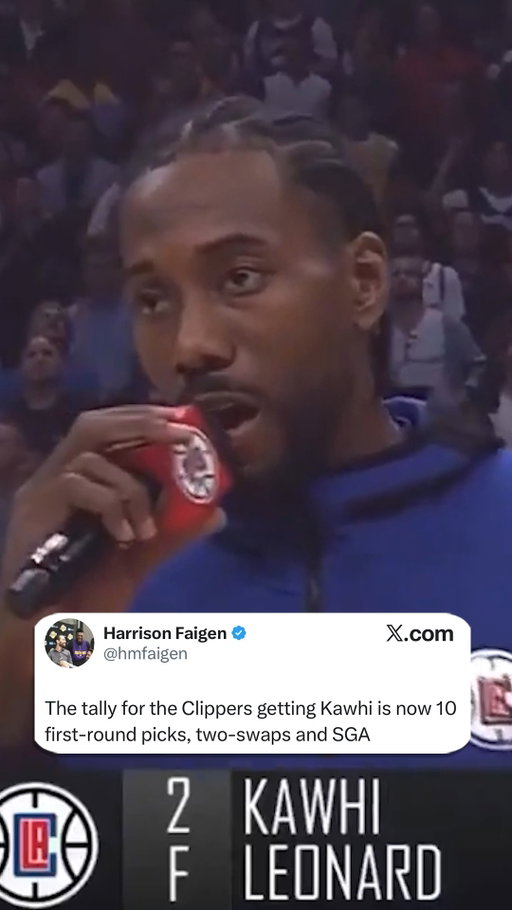 And Clippers president Lawrence Frank won Executive of the Year in 2019 as well… 

A true sliding doors moment in terms of the price paid for Kawhi and Paul George. 
 
#NBA #KawhiLeonard #LosAngelesClippers