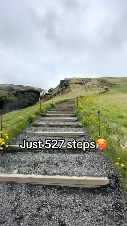 📍Skógafoss in Iceland 🇮🇸

🚘 2-hour drive from Reykjavik

🎟️ $8.50 to park + hike

🌈 Sometimes people can see rainbows in the falls!

There’s also more waterfalls beyond this hike too!

Share this hike with someone going to Iceland!

#skogafoss #iceland #hiking #travel #fyp