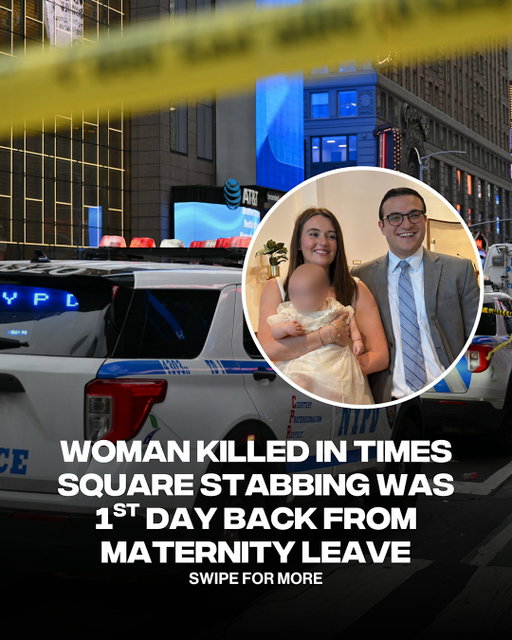Erin Piacenti had just returned to work after maternity leave after welcoming a baby girl five months ago.
ㅤ
32-year-old Erin Piacenti Vice President at Bank of America was killed in a random stabbing in Times Square on Monday.
ㅤ
📸:GETTY , Shray Gupta / GoFundMe