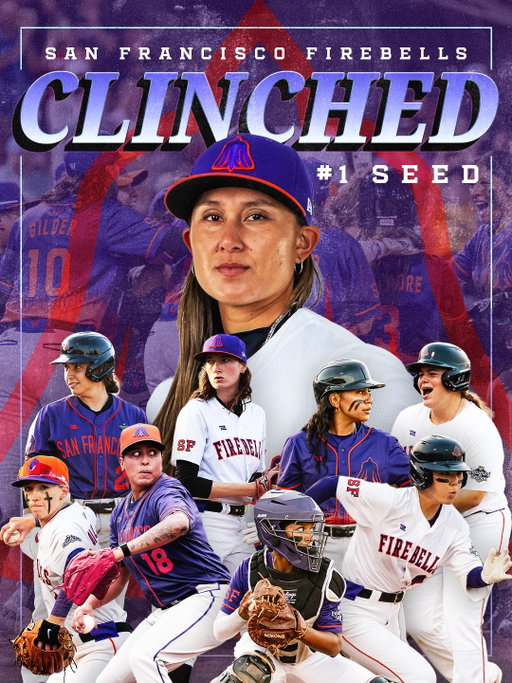 Number one seed = clinched. 🔒 

Playoff plans = set. 

We'll play the #4 seed to kickoff the WPBL Postseason on Wednesday, September 9 at 4pm PT / 6pm CT. 
Get your tickets now. 🎟️