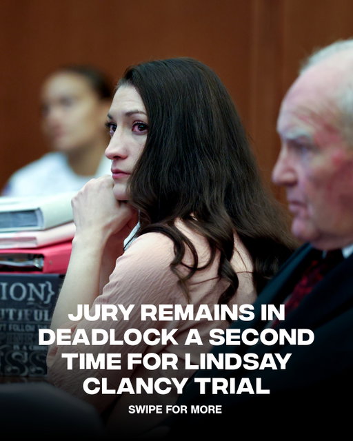 The jury in Lindsay Clancy’s murder trial remains deadlocked after five days of deliberations. If jurors still can’t reach a unanimous verdict, the judge could declare a mistrial.
ㅤ

📸:GETTY