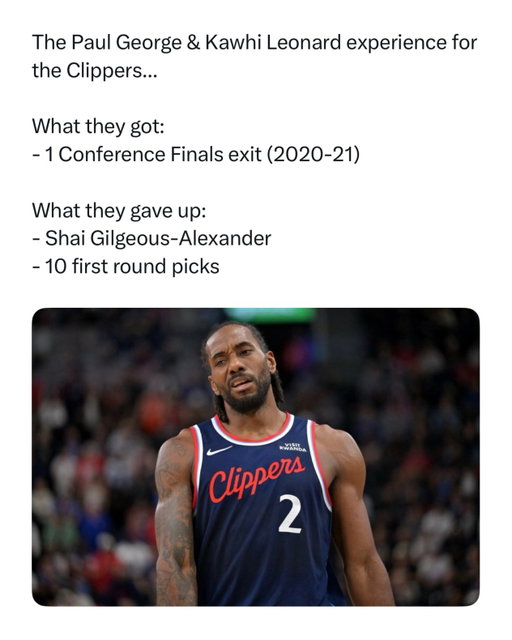 The Clippers franchise is absolutely ruined 💀

The Kawhi Leonard/Clippers situation absolutely exploded today, September 2, 2026. After a nearly year-long independent investigation, the NBA ruled that the Clippers circumvented the salary cap by helping Kawhi receive additional off-court income through companies that were doing business with the franchise. The investigation centered heavily on Kawhi’s $28 million endorsement agreement with Aspiration, but the NBA says there were also arrangements involving Boingo Wireless, Daktronics and Lockton Insurance. 

The punishment is massive. The Clippers were fined $30 million and stripped of FIVE first-round draft picks from 2029 through 2033. Owner Steve Ballmer was suspended from team and league activities for one year, Lawrence Frank was suspended for six months, and Gillian Zucker was suspended for one year. Kawhi himself was fined $700,000, but he was not suspended. 

Basically, the NBA concluded that the Clippers were helping create outside payments for Kawhi that weren’t supposed to be part of his official NBA salary. That’s such a big deal because teams can’t secretly give players extra compensation outside their contracts to get around the salary cap. Commissioner Adam Silver called the violations serious enough to justify one of the harshest organizational punishments we’ve seen in modern NBA history. 

The Clippers are strongly denying the findings and have said they intend to challenge the punishment. So this story probably isn’t completely finished yet, but as of tonight, the Clippers have lost five first-rounders, $30 million and their owner for a year because of the Kawhi investigation. 

Follow @basketballnews to stay tapped in if you love basketball