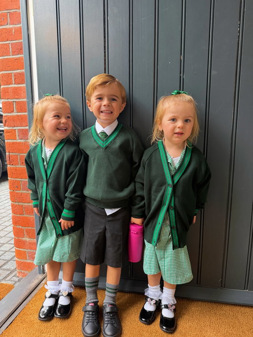 Year 1 & Pre-School 🥹🤍

How is time going by so quickly?! The twins have started Santis School together, which means just one school drop off for mummy woohooo! 🤣🤍 It really is the small wins in life!

I honestly can’t believe how quickly they’re growing🤍 

So proud of you all, my babies. Here’s to another big little chapter, mummy loves you more than you’ll ever know. 🤍

(Last slide is when Santi started reception.. I feel like the baby face has gone🥲🥲🥲)