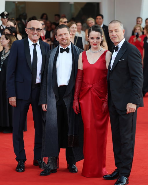 Here’s the scoop! 📸 Danny Boyle, Jack O’Connell, Guy Pearce and Claire Foy open the 83rd Venice Film Festival with the world premiere of INK.

Only in cinemas January 8 across the UK, and rolling out around the world from December.