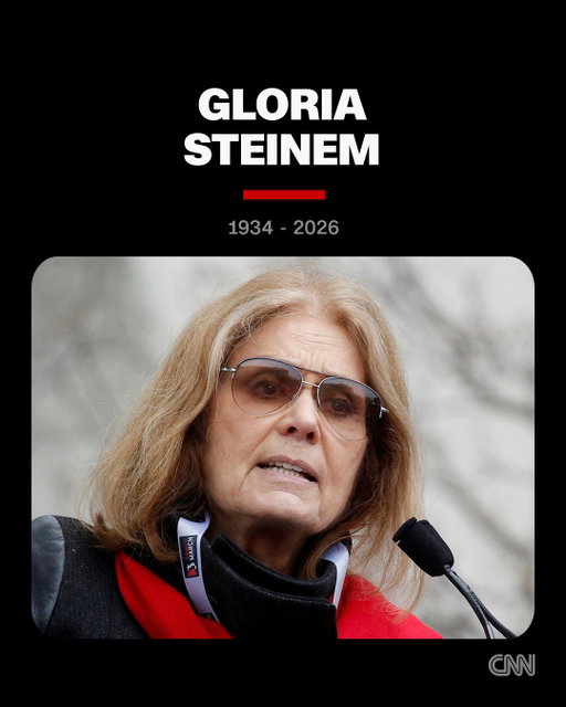 Gloria Steinem, the American journalist and political activist who became the face of second-wave feminism in the late 1960s and early 1970s, has died at age 92, according to her verified Instagram account.

Tap the link in bio for more. 

📸 : Shannon Stapleton/Reuters