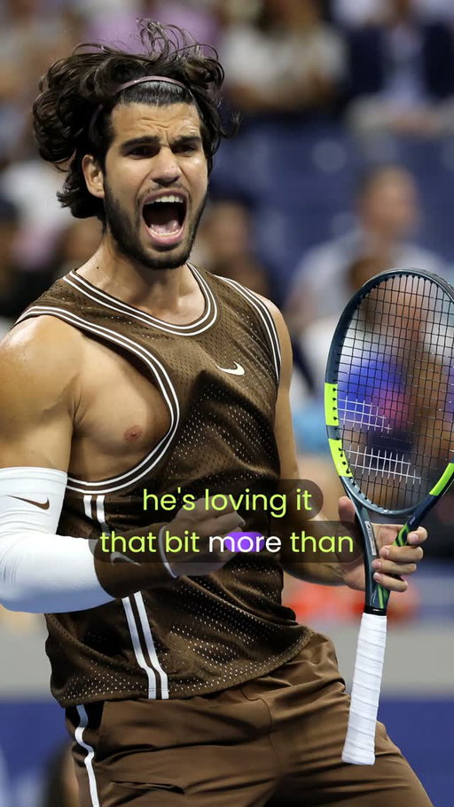 At the 'jaded Slam', Carlos Alcaraz's biggest superpower might be his excitement to be there 🤩

From the latest episode of The Tennis Podcast. Episodes at least weekly throughout the year and daily during the four Grand Slams. Available wherever you get your podcasts, including YouTube.

#tennis #podcast #tennispodcast #sport #podcastclip #USOpen #Alcaraz