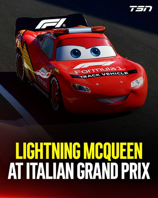 KA-CHOWWW ⚡🏎️

Seven-time Piston Cup winner Lightning McQueen makes an appearance in Monza for the #ItalianGP!

F1 and Disney have extended their partnership through 2028, marking the first time Disney and Pixar’s Cars joins the global programme. One of F1’s iconic race weekends will mark the 20th anniversary of the film franchise. 🎬

(H/T @F1, @skysports)