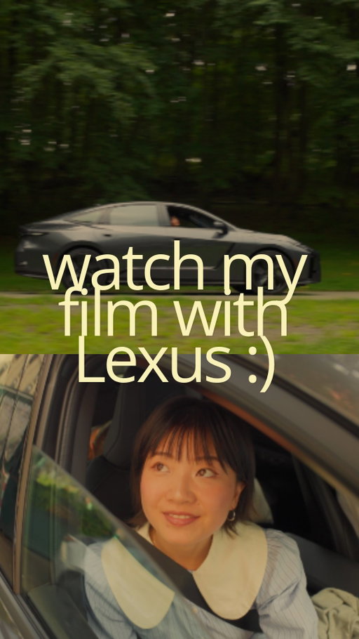 Looking back, some of my most precious memories include falling asleep listening to my family talk, singing in the car with loved ones, and feeling safe in the car during a big rain ☔️ 

cars carry us, while we carry the memories of the greater human experience :) 

thank you @lexususa for trusting my vision :) this film features the fully redesigned Lexus ES!!

#LexusPartner, #LexusES