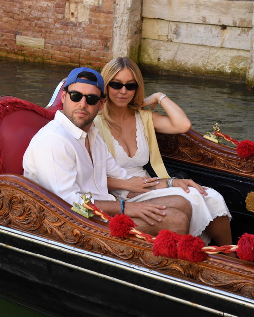 Sydney Sweeney and Scooter Braun out in Italy during the 83rd International Venice Film Festival 🤍
