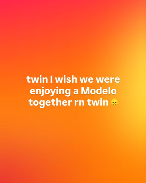 Twin I hope you see this