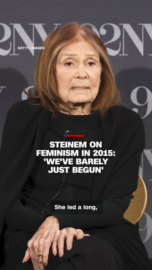 CNN's @camanpour reflects on a 2015 interview with Gloria Steinem, in which the feminist icon rejected the idea that the fight for women’s equality was over and spoke about the struggle for women to control their own bodies.

Read more at CNN's link in bio.