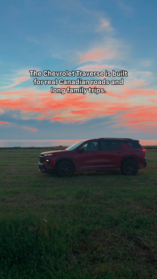 Three things this Chevrolet Traverse had in PEI:
🌾 Standard AWD for confident drives across rural terrain
🧳 Spacious cargo room and smart tech to keep every adventure comfortable
🛣️ @Onstar’s Super Cruise hands-free driver assistance tech on compatible roads

Plus, Google Gemini is your helpful AI assistant right in the car with Google built-in. Speak naturally to plan trips, summarize texts, answer questions or adjust vehicle settings, all hands-free! 

Canada, we’re ready to explore. 🚙✨ @chevroletcanada