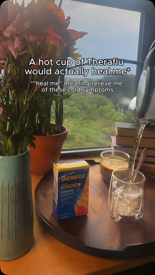The perfect cozy sick night doesn’t exis-