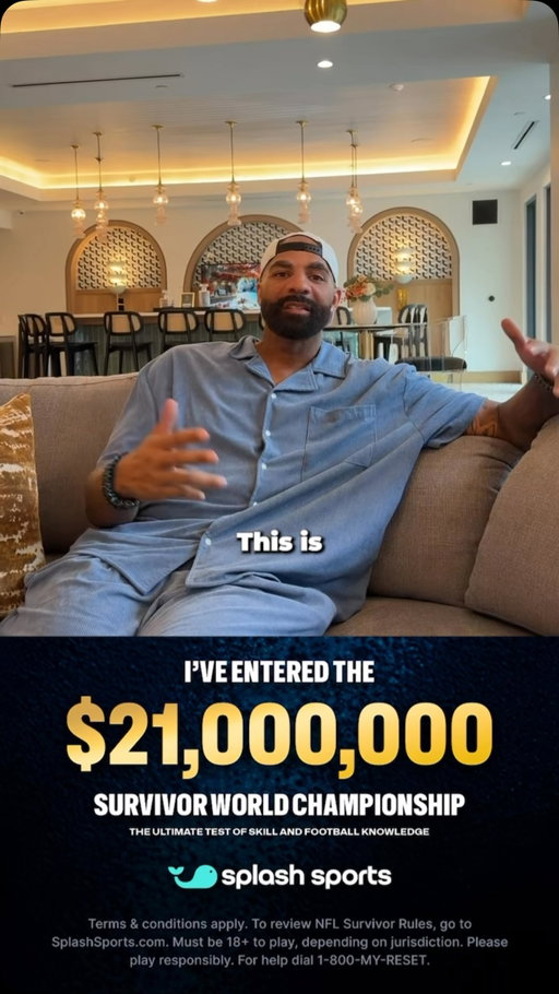 I entered @‌splashsports $21MM Survivor Contest - the largest Survivor contest out there and the ultimate test of skill and football knowledge. Have you entered yet? Go to splashsports.com or download the app. Comment below if you plan to enter and I’ll be giving away a free entry!!!!! #splashpartner