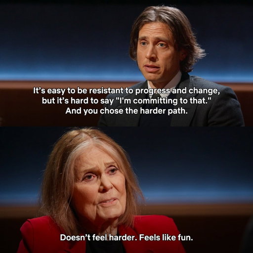 How does Gloria Steinem want to be remembered?

Prior to her death, the political activist sat down for a deeply reflective conversation about her legacy and to immortalize her final words with the understanding that it would only be shared with the world after she passed.

📺: FAMOUS LAST WORDS: GLORIA STEINEM, now playing