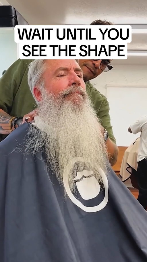This beard hasn't had a shape in years