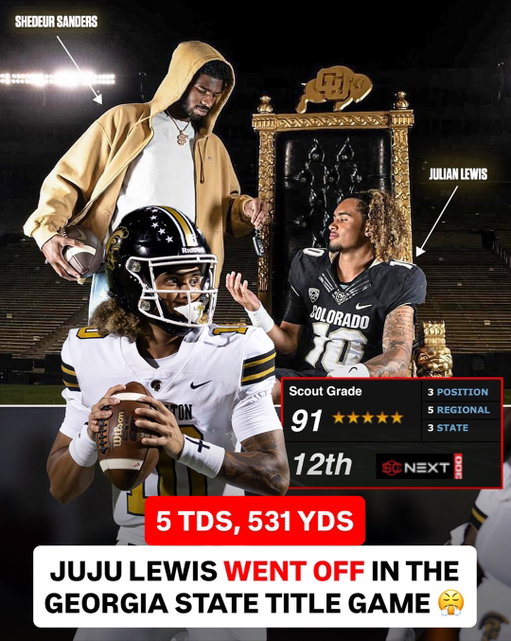 Lewis returns to his home state of Georgia for Colorado’s season opener 🔥

(via @patmcafeeshow, @thephotoguybc)