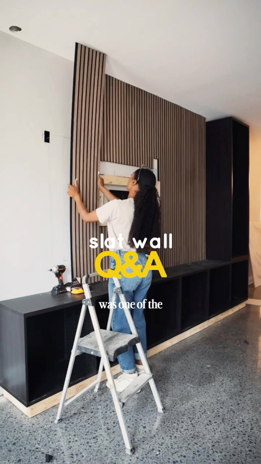 A few years later, this basement game room wall is still one of my most-asked-about DIY projects.

I’ve received so many questions about the slat wall, hidden cords, floating center and cabinets, so I finally put all the answers in one video. It may look like a complicated custom build, but it’s actually a very approachable project—and proof that one feature wall can completely change how a room feels.

Save this for your future basement or media-room makeover, and find everything I used through the link in my bio or comment INFO.

@thewoodveenerhub @ikeausa @homedepot @worxtools 

#BasementMakeover #SlatWallDIY #MediaWallDIY #GameRoomDesign #DIYHomeProjects
