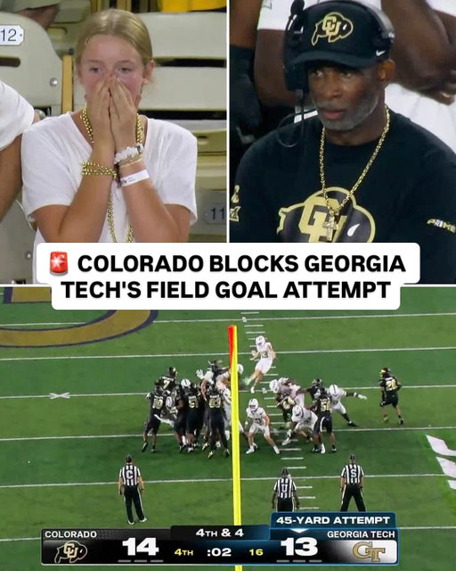 INSANE ENDING AS COLORADO BEATS GEORGIA TECH 14-13 🔥🤯