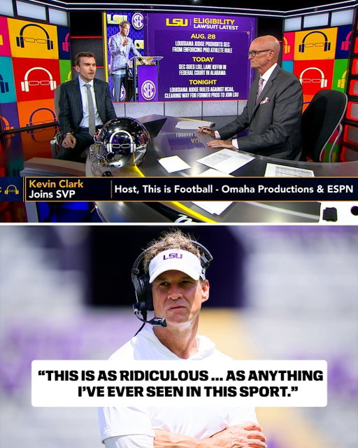 @bykevinclark reacts to ex-NFL players being cleared to play for LSU 👀 (via @sportscenter)