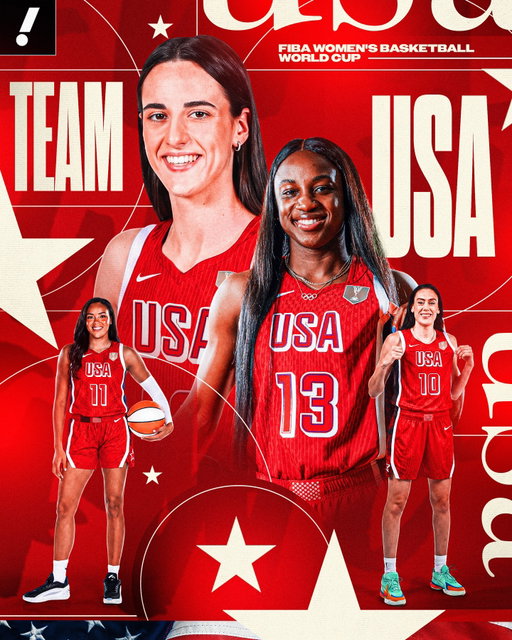 Team USA's path to its fifth-straight FIBA Women's Basketball World Cup gold starts TODAY 😤 

The U.S. tips off against China to start Group D play 🇺🇸