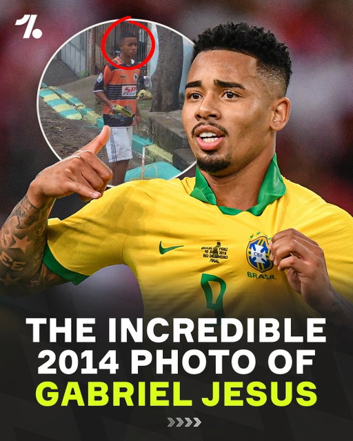 From painting the streets ahead of the tournament in 2014, to playing for his country at the TWO World Cups that followed...Gabriel Jesus' incredible rise from humble beginnings cannot be understated 💚🇧🇷

He may not have represented his country since 2023, but for a kid who was painting the streets at 17, to play for his country 64 times, and now sign for Barcelona, having played at the likes of Man City and Arsenal, is an amazing feat 🫡✨