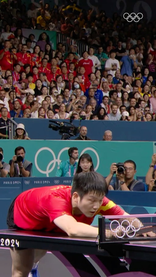 The best shot in table tennis history? 😳

Truls Moregardh pulled off this insane shot at #Paris2024 🏓

#Olympics #TableTennis