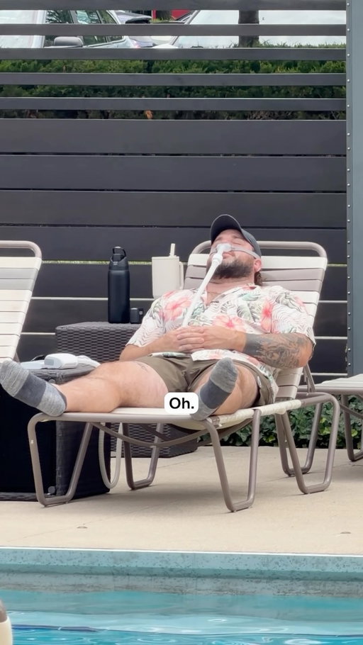 Summer might be over but CPAP szn is year round. 

If you’re on the road a lot, this thing is an essential packing item. The AirMini makes getting sleep therapy too easy, you can take it everywhere (I do).

#cpap #sleepapnea #loveisblind #netflix #sleep
