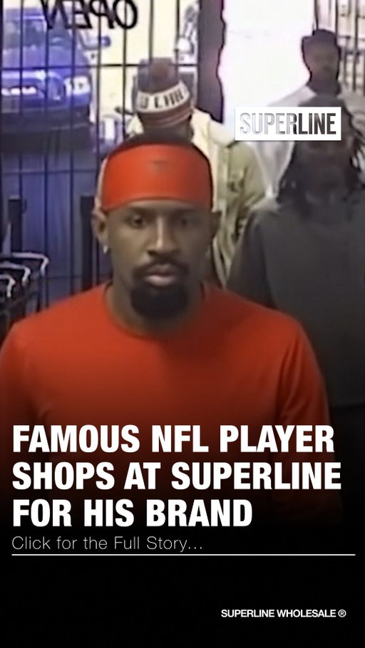 Even NFL players are shopping with us for their clothing brands!! 🤣🤣🤣