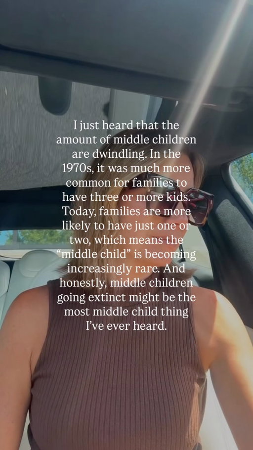 Feels on brand for us middle children 💁🏻‍♀️😂