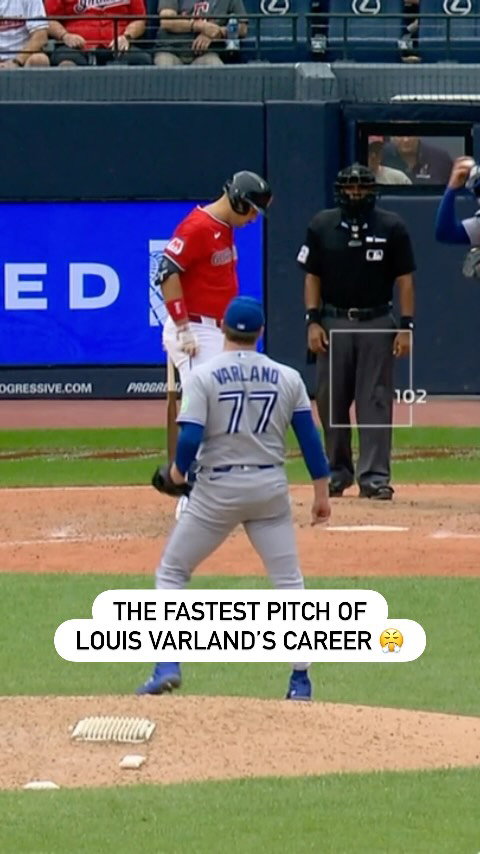 A CAREER-HIGH 101.5 MPH FOR LOUIS VARLAND 💥