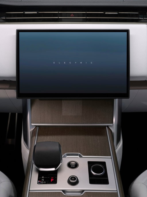 Instantly recognisable. 

Reductive design and intuitive technology underpin Range Rover Electric's craftsmanship. Elegant surfaces, natural wood veneers and precise metal details come together to create a calm sanctuary.

Every detail is developed Range Rover first, Electric second. From the peerless command driving position to the bespoke marquetry and embroidery, the design remains unmistakably Range Rover.

With intelligent EV route planning and ultra-fast charging enabled by its advanced 800V architecture, Range Rover Electric has been engineered to make electric travel feel effortless. Designed to deliver dependable charging performance in a variety of conditions, it combines innovative EV technology with exceptional refinement and composure.

——

Model shown is a 27MY Range Rover Electric First Edition Global Spec with optional features. Availability and specifications vary by market, check with your local retailer.​​​