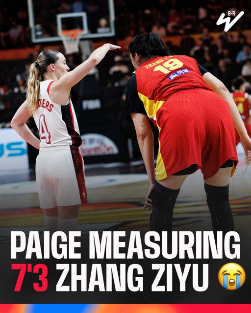 Paige was in disbelief standing next to Zhang 😭 

Watch the FIBA Women’s World Cup LIVE on TNT, truTV, & HBO Max 📺

(Via slamzzi/X)